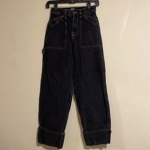 Black wide leg BDG Jeans
